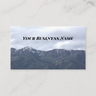 Mountain Business Cards Visitenkarte