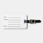 Mountain Calling Luggage Tag Gepäckanhänger (Vorderseite horizontal)