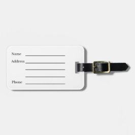 Mountain Calling Luggage Tag Gepäckanhänger