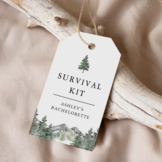 Mountain Camp Junggeselinnen-Abschied Überlebenski Geschenkanhänger