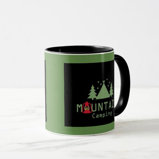 Mountain Camping II Tasse (VorderseiteRechts)