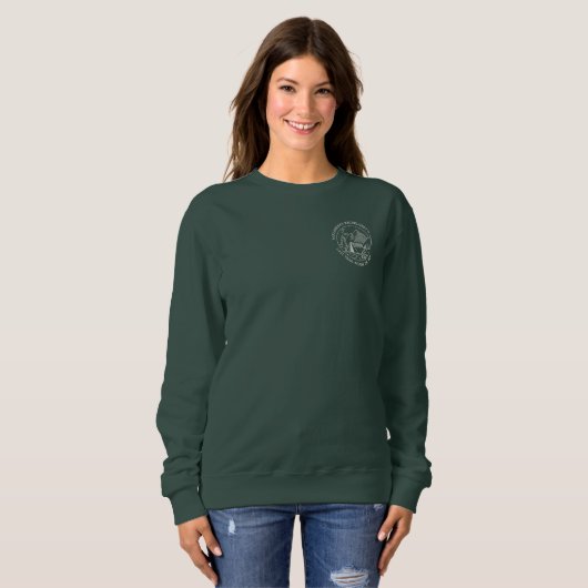 Mountain Camping Weekend Bachelorette Sweatshirt (Vorne ganz)