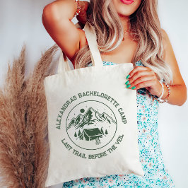 Mountain Camping Weekend Junggeselinnen-Abschied Tragetasche