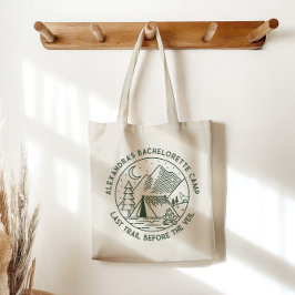 Mountain Camping Weekend Junggeselinnen-Abschied Tragetasche