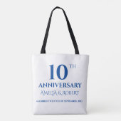 Mountain Canada Wedding Jubiläumsziel Tasche (Rückseite)