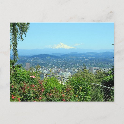 Mountain City Landschaftlich, Portland, OR Postkarte (Vorderseite)