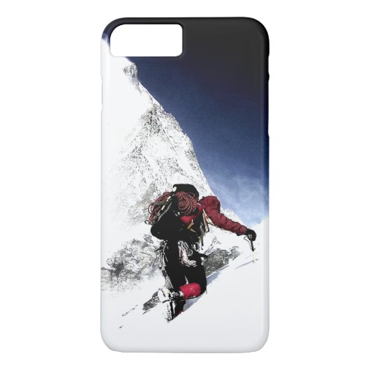 Mountain Climber Extreme Sports Case-Mate iPhone Hülle (Rückseite)
