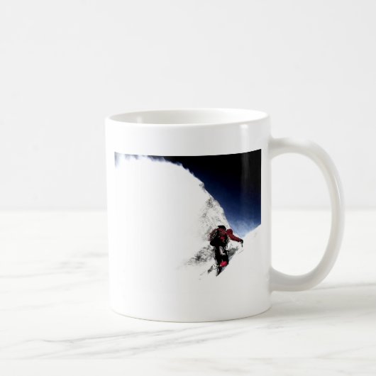 Mountain Climber Extreme Sports Kaffeetasse (Rechts)