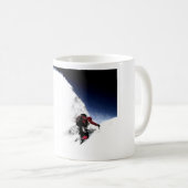 Mountain Climber Extreme Sports Kaffeetasse (VorderseiteRechts)
