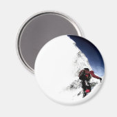 Mountain Climber Extreme Sports Magnet (Vorderseite/Rückseite)