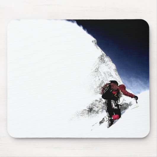 Mountain Climber Extreme Sports Mousepad (Vorne)