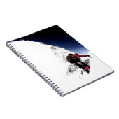 Mountain Climber Extreme Sports Notizblock (Rechte Seite)