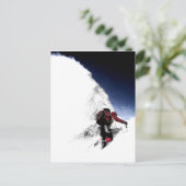 Mountain Climber Extreme Sports Postkarte (Stehend Vorderseite)