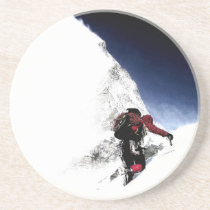 Mountain Climber Extreme Sports Untersetzer