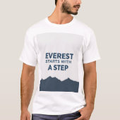 "Mountain Climber"  T-Shirt (Vorderseite)