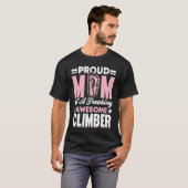 Mountain Climbing Rock Climb Mother Climber Mom  7 T-Shirt (Vorne ganz)