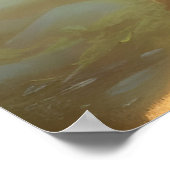 Mountain Cougar Wildlife Portrait Poster (Ecke)