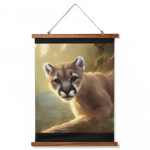 Mountain Cougar Wildlife Portrait