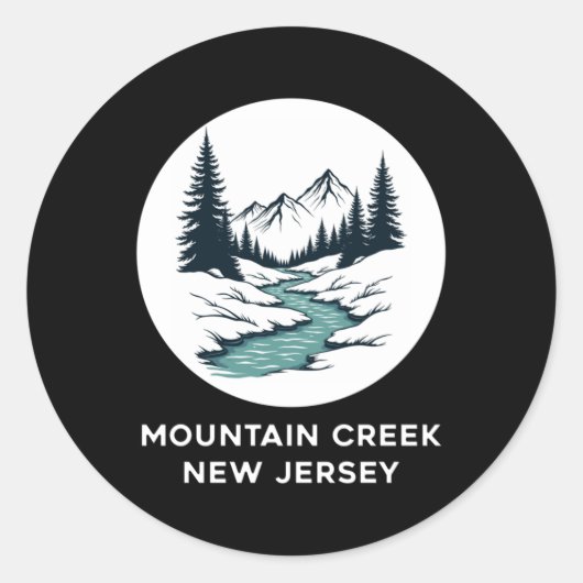 Mountain Creek New Jersey Sticker (Vorderseite)