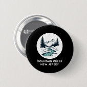 Mountain Creek New Jersey Sticker Button (Vorne & Hinten)