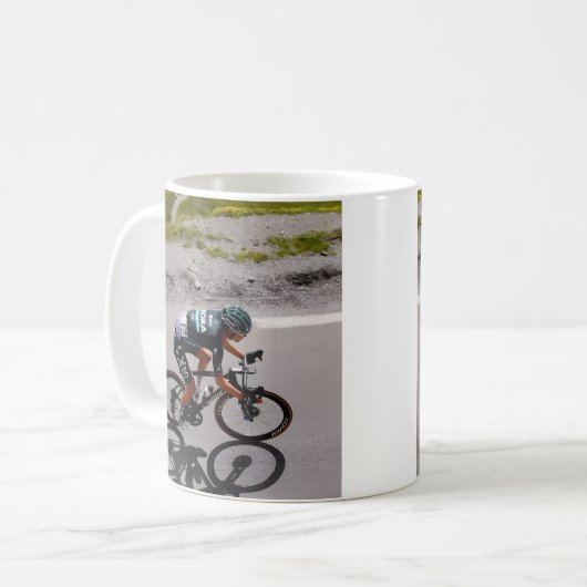 Mountain Cycling Challenge Kaffeetasse (Vorderseite Links)