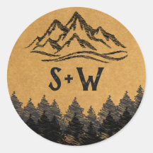 Mountain Destination einfache minimale Hochzeitskl