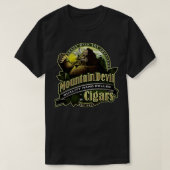 Mountain Devil Cigars Qualität Hand gerollt T-Shirt (Design vorne)