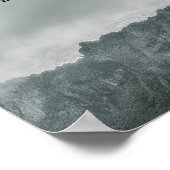 Mountain Discipline Zitat Poster | Perfekter Momen (Ecke)