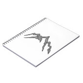 Mountain Doodle Notizblock (Linke Seite)