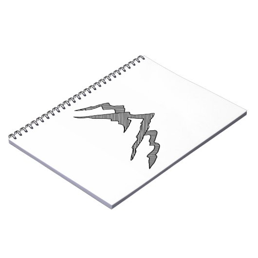 Mountain Doodle Notizblock (Linke Seite)