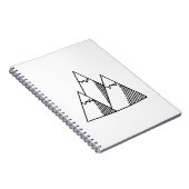 Mountain Doodle Notizblock (Rechte Seite)