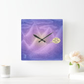Mountain Dream Time Square Acrylwand Uhr (Zuhause)