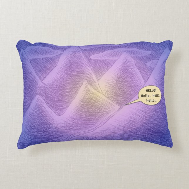 Mountain Dreams 12"x16" Dekokissen (Vorderseite)