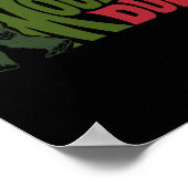 Mountain Dude Lustiger Bigfoot Sasquatch Wander Ge Poster (Ecke)