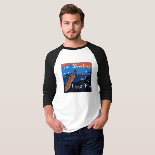Mountain Dulcimer Tshirt (Vorne ganz)