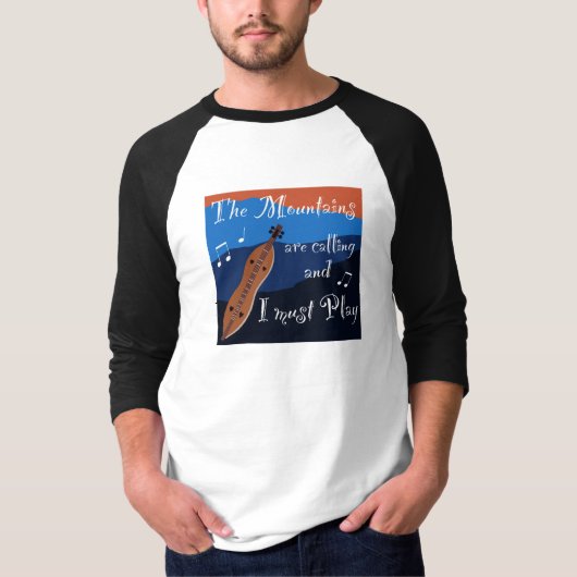 Mountain Dulcimer Tshirt (Vorderseite)