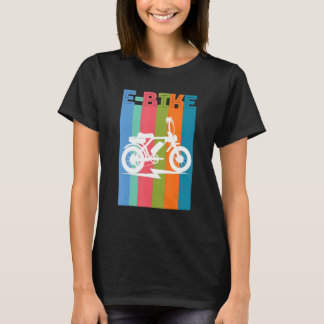 Mountain E Bike Rider Electric Power Bikes 1 T-Shirt