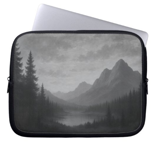 Mountain Escape Laptop-Hülle Laptopschutzhülle (Vorderseite)