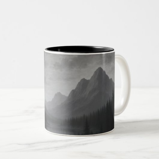 Mountain Escape Mug Zweifarbige Tasse (VorderseiteRechts)