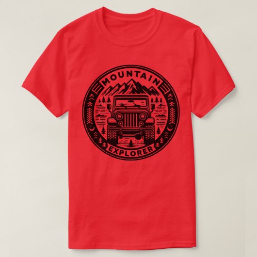 Mountain Explorer Tee (Design vorne)