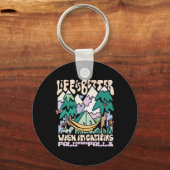 Mountain Fall Creek Falls Tennessee Camping Wild Schlüsselanhänger (Vorderseite)