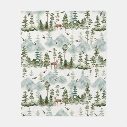 Mountain Fleece Blanket (Vorderseite)