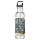 Mountain Flugzeug Adventure Travel Trinkflasche (Vorderseite)