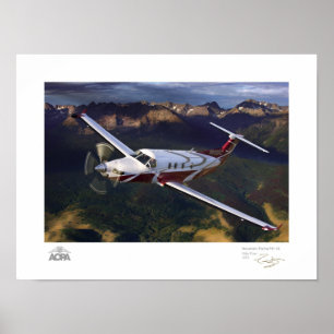 Mountain Flying PC-12 Gallery Poster