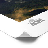 Mountain Flying PC-12 Gallery Poster (Ecke)
