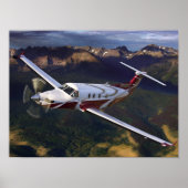 Mountain Flying PC-12 Poster (Vorne)