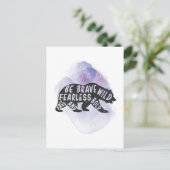 Mountain Forest Bear Lover Silhouette Postkarte (Stehend Vorderseite)