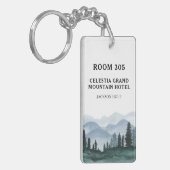 Mountain Forest Hotel oder Motel Schlüsselanhänger (Vorderseite links)