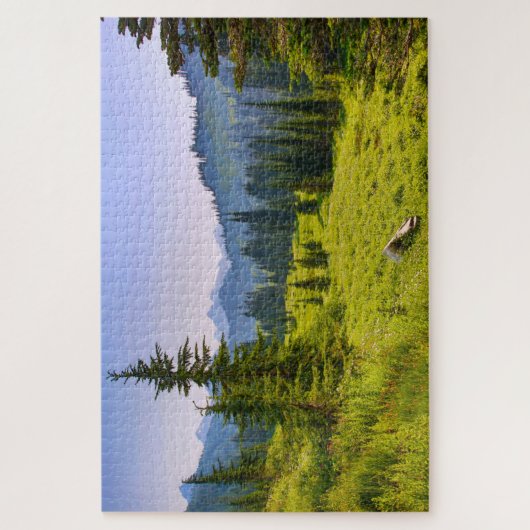 Mountain & Forest Landschaft Washington Staat Puzzle (Vertikal)