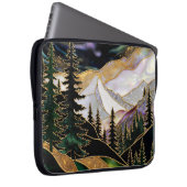 Mountain Forest Laptop-Hülle Landschaft Laptopschutzhülle (Vorne Rechts)